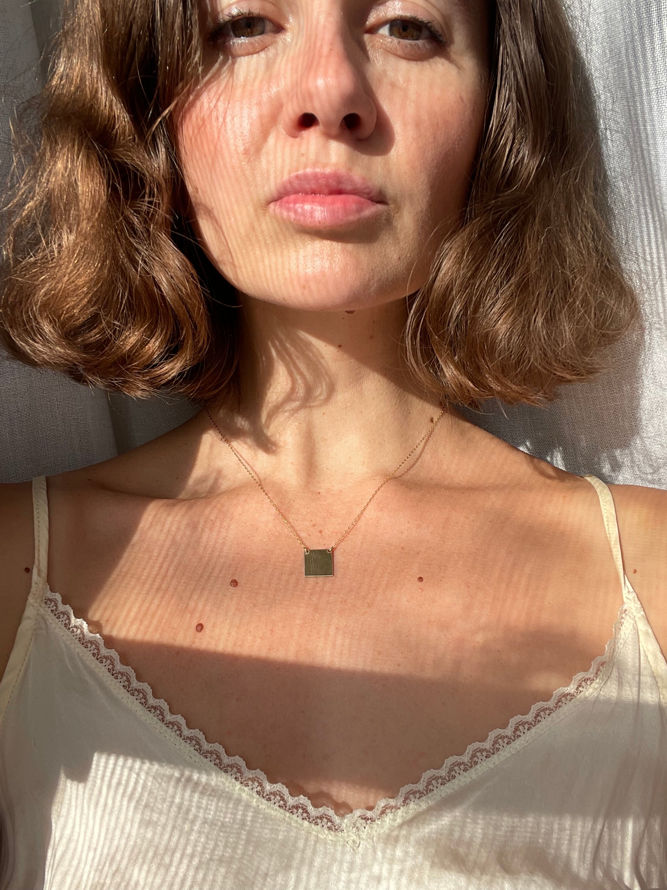 azĂșcar necklace | gold