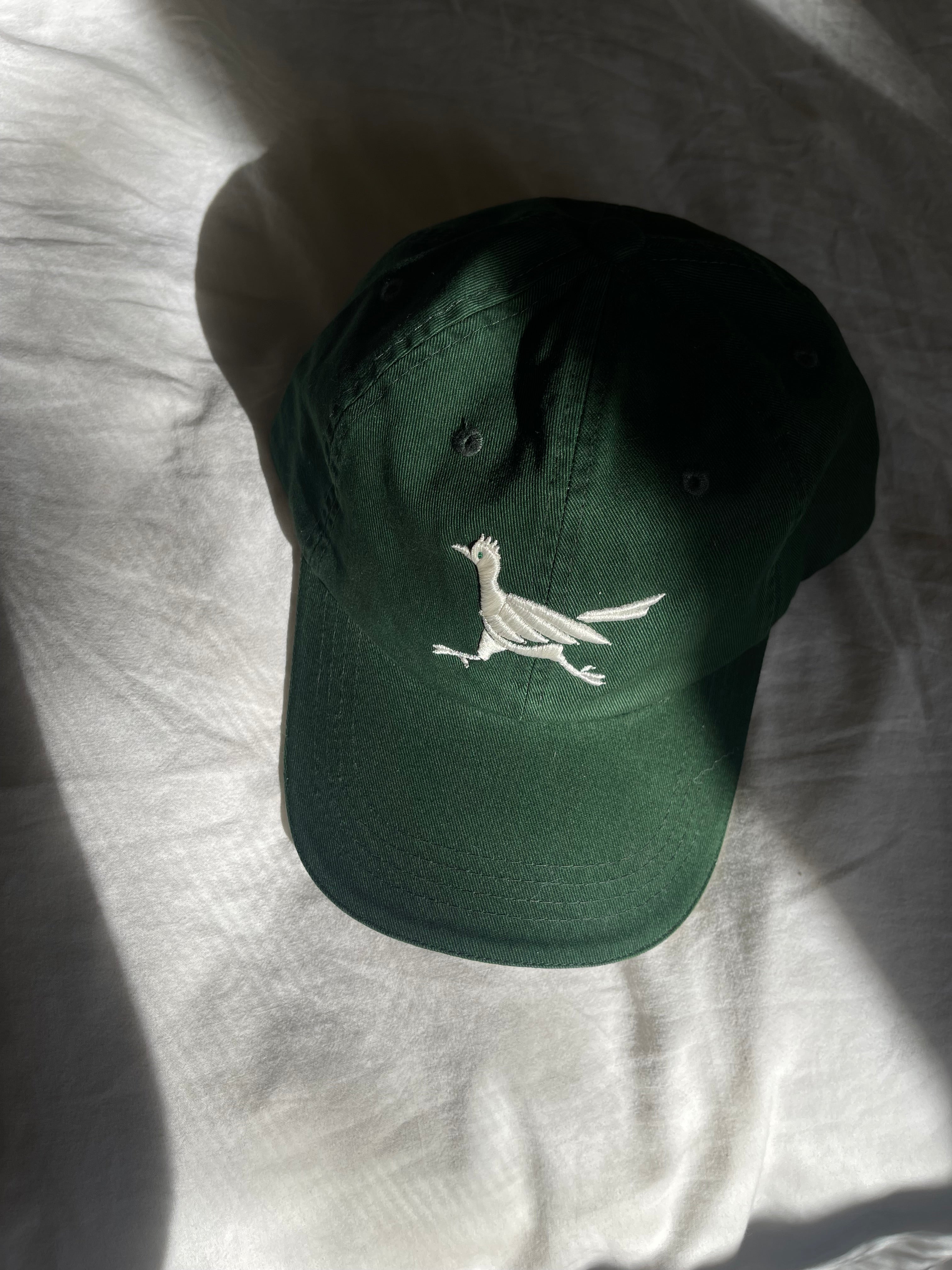 roadrunner hat | forest green