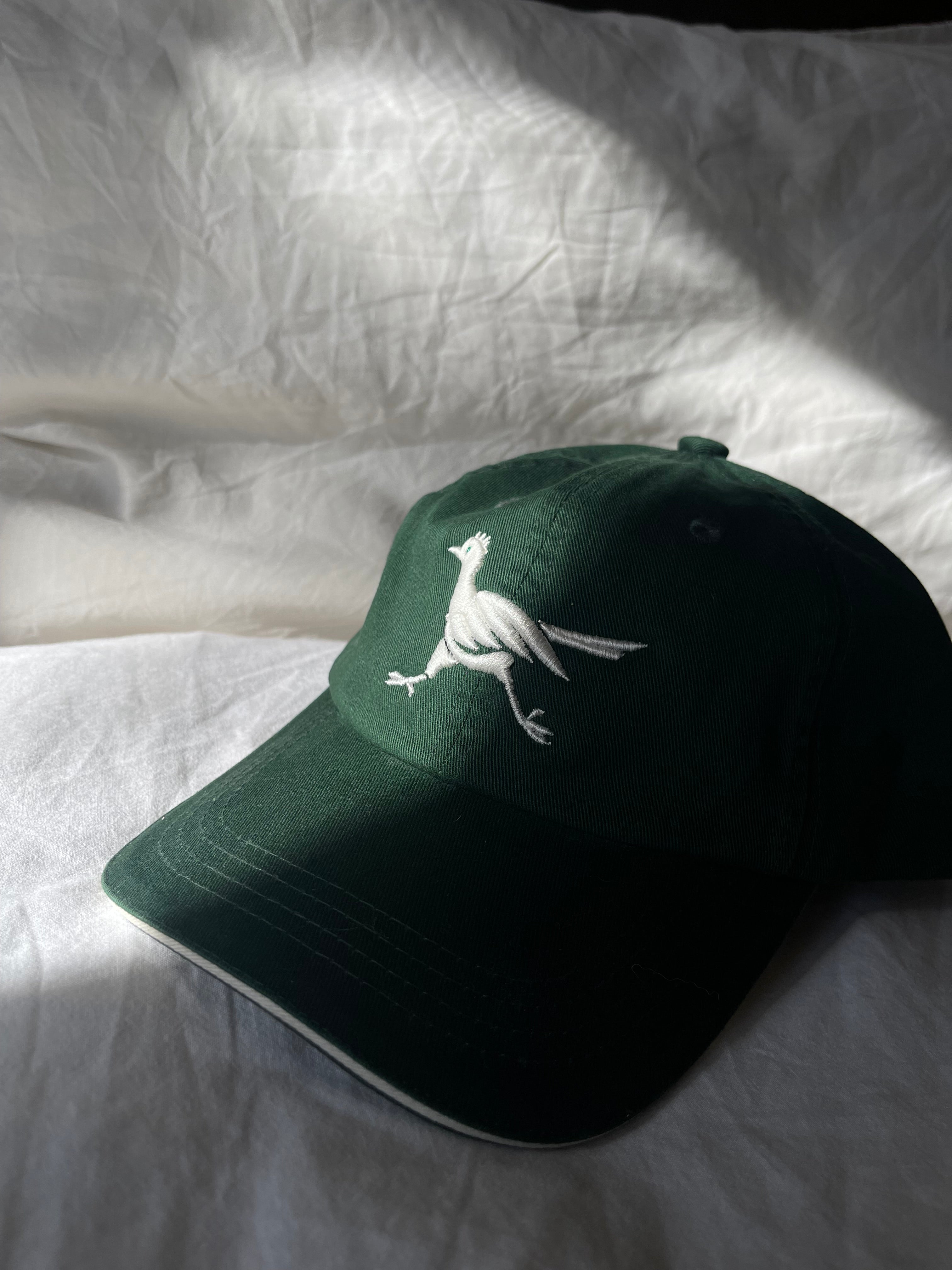 roadrunner hat | forest green