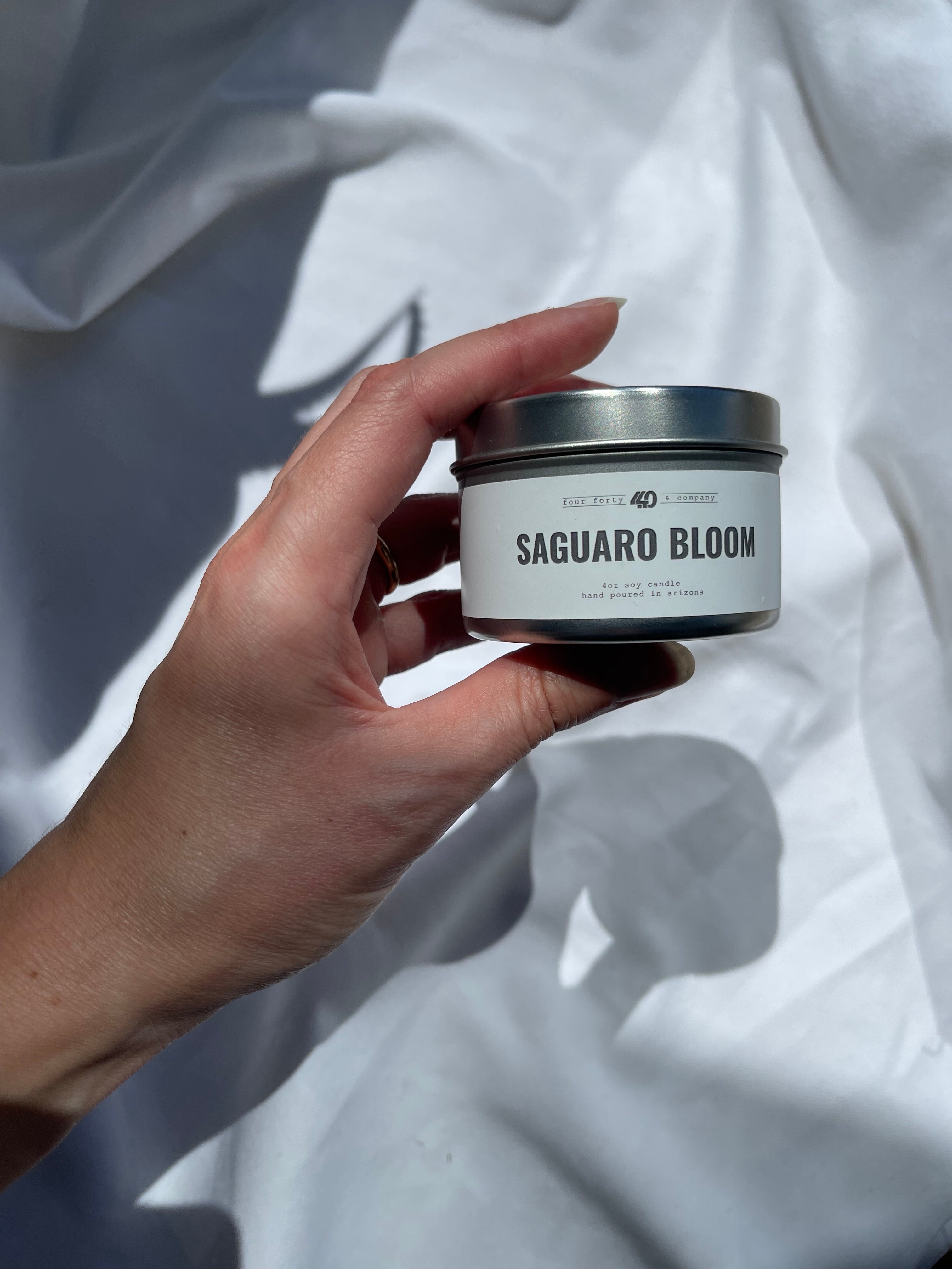 saguaro bloom candle | multiple options