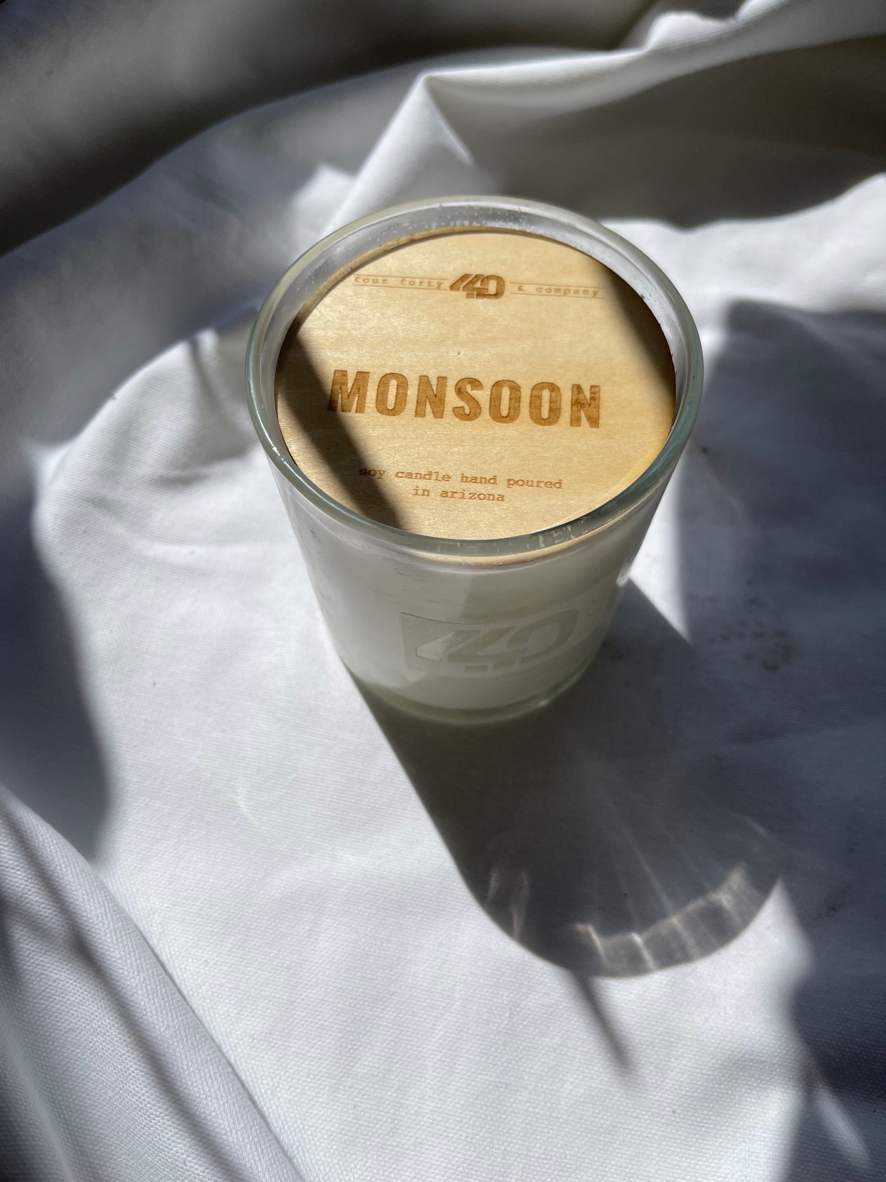 monsoon candles | multiple options