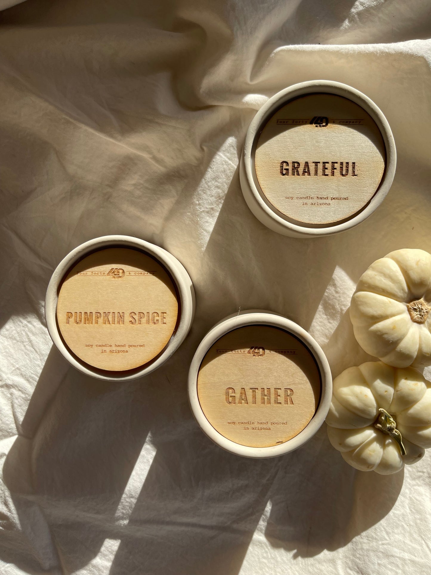 autumnal candles | multiple options