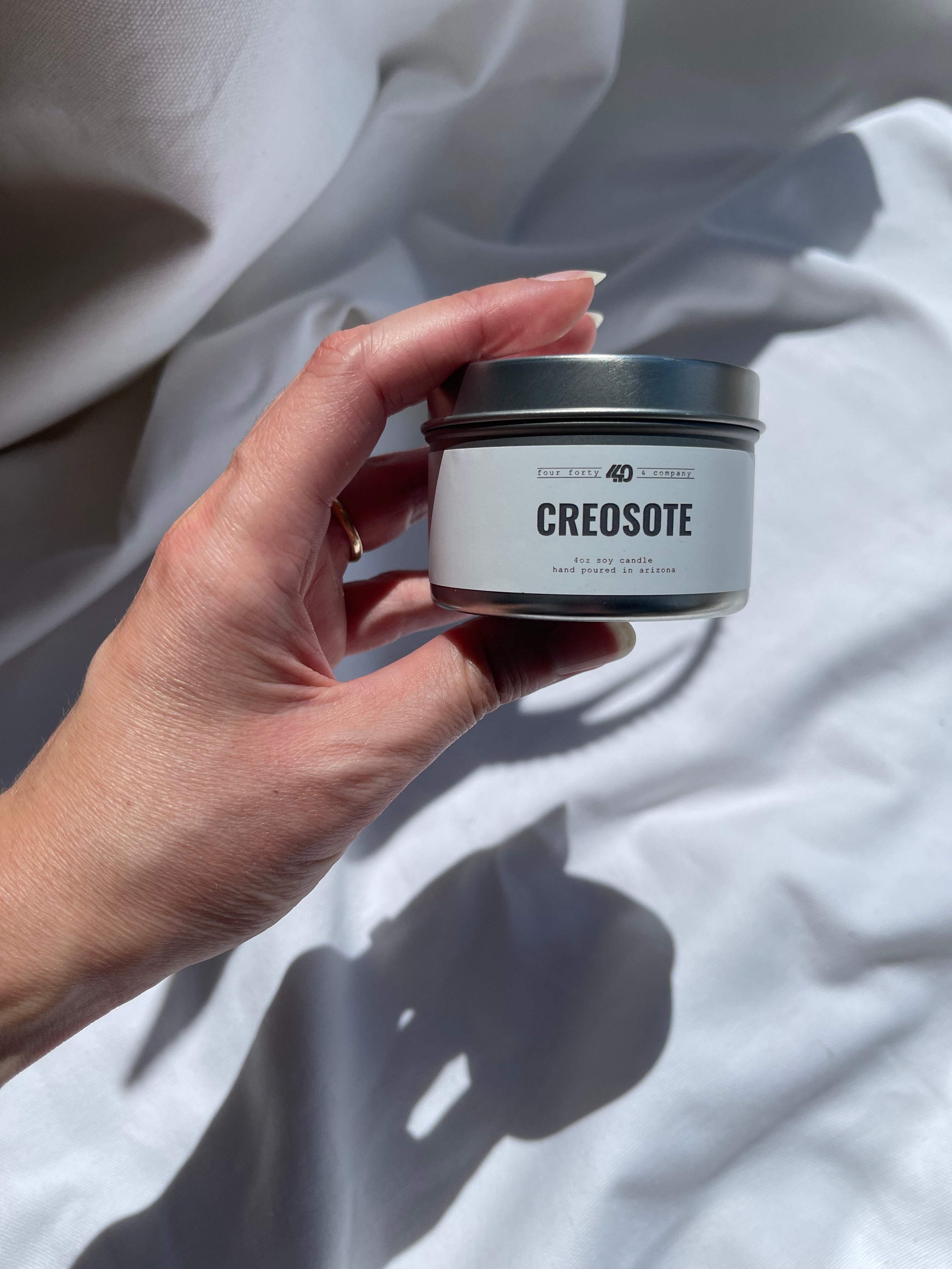 creosote candle | multiple options