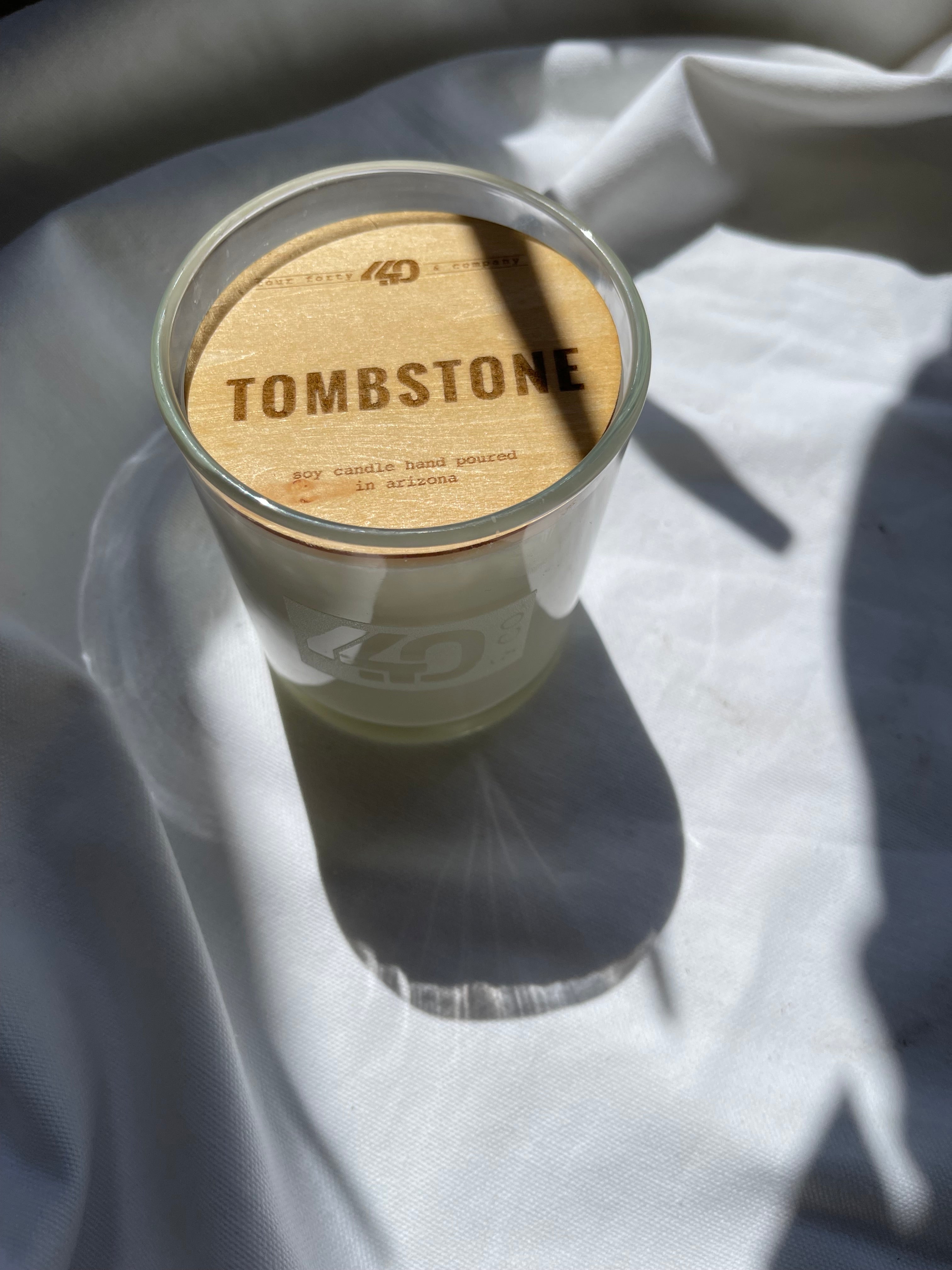 tombstone candle | multiple options