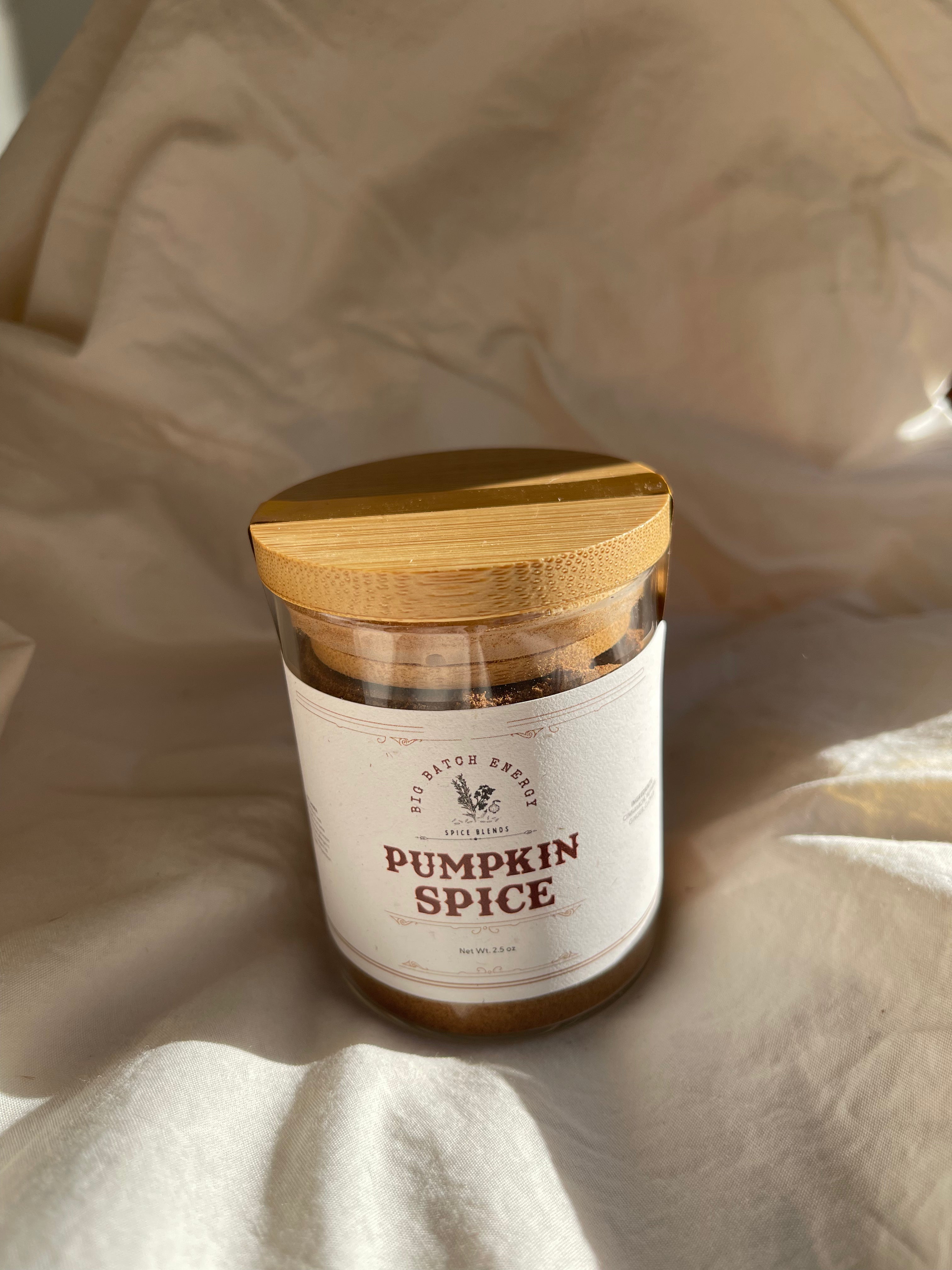 glass spice jars | multiple options