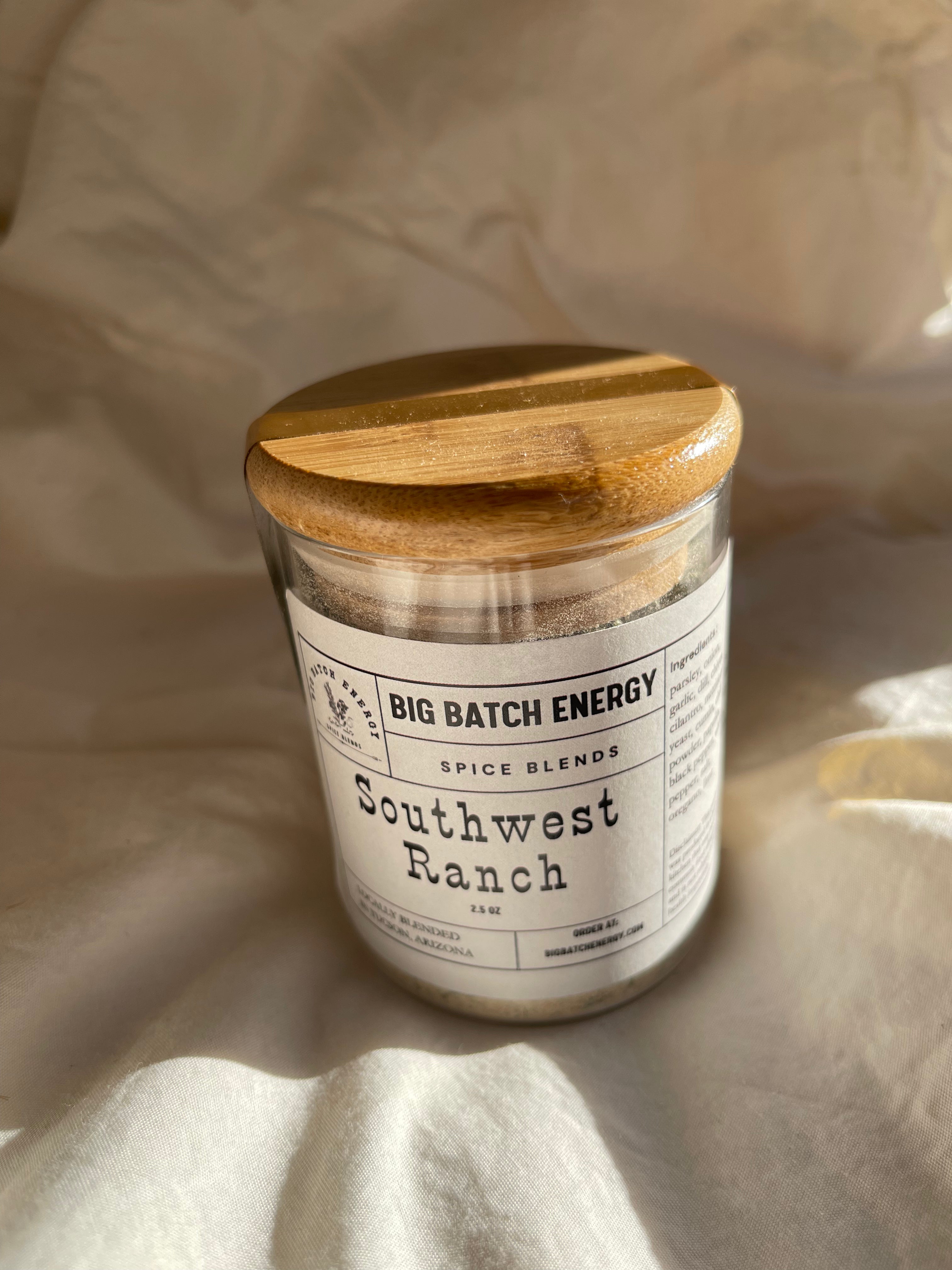 glass spice jars | multiple options