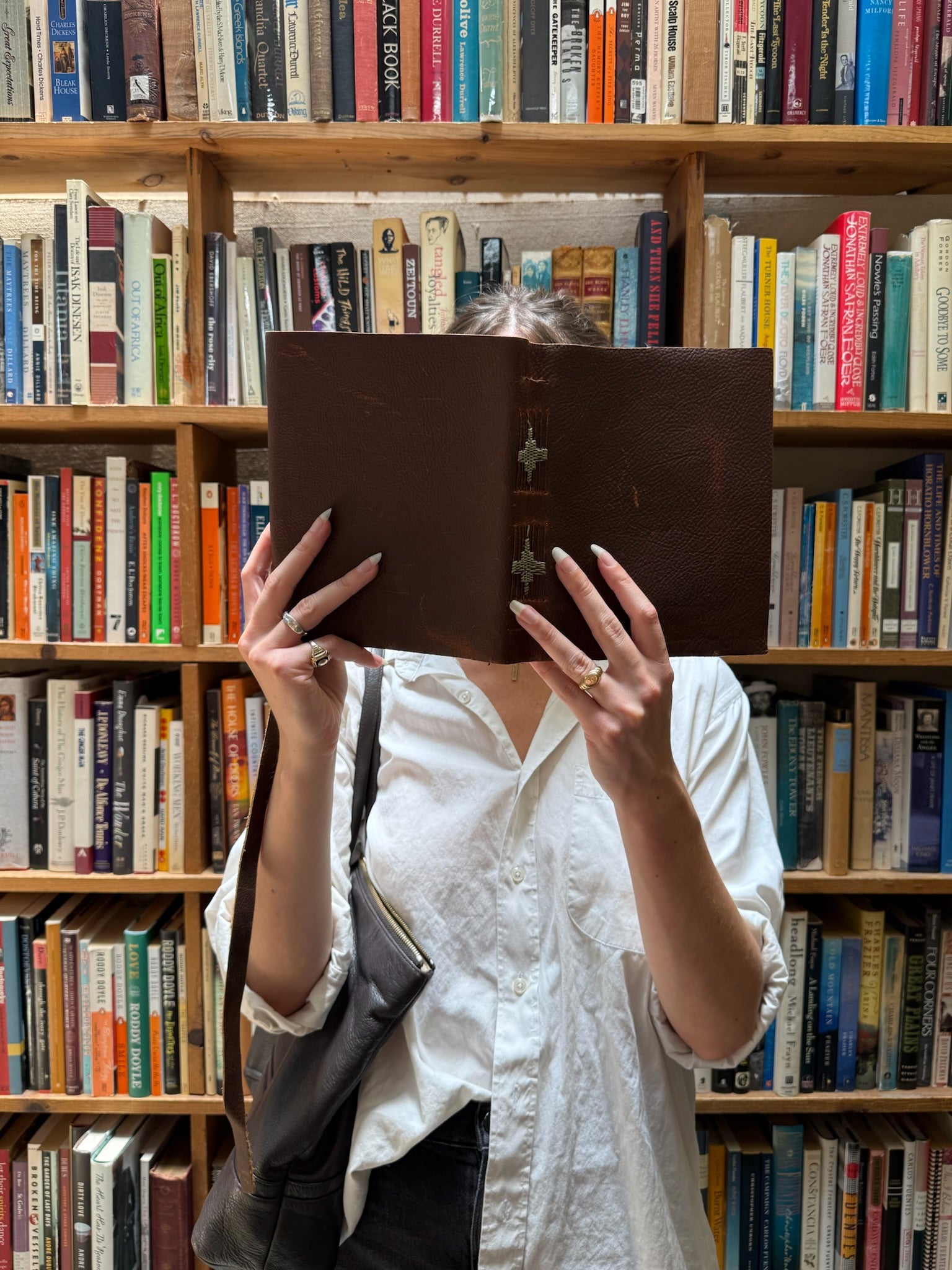 medium sacred journal | mahogany