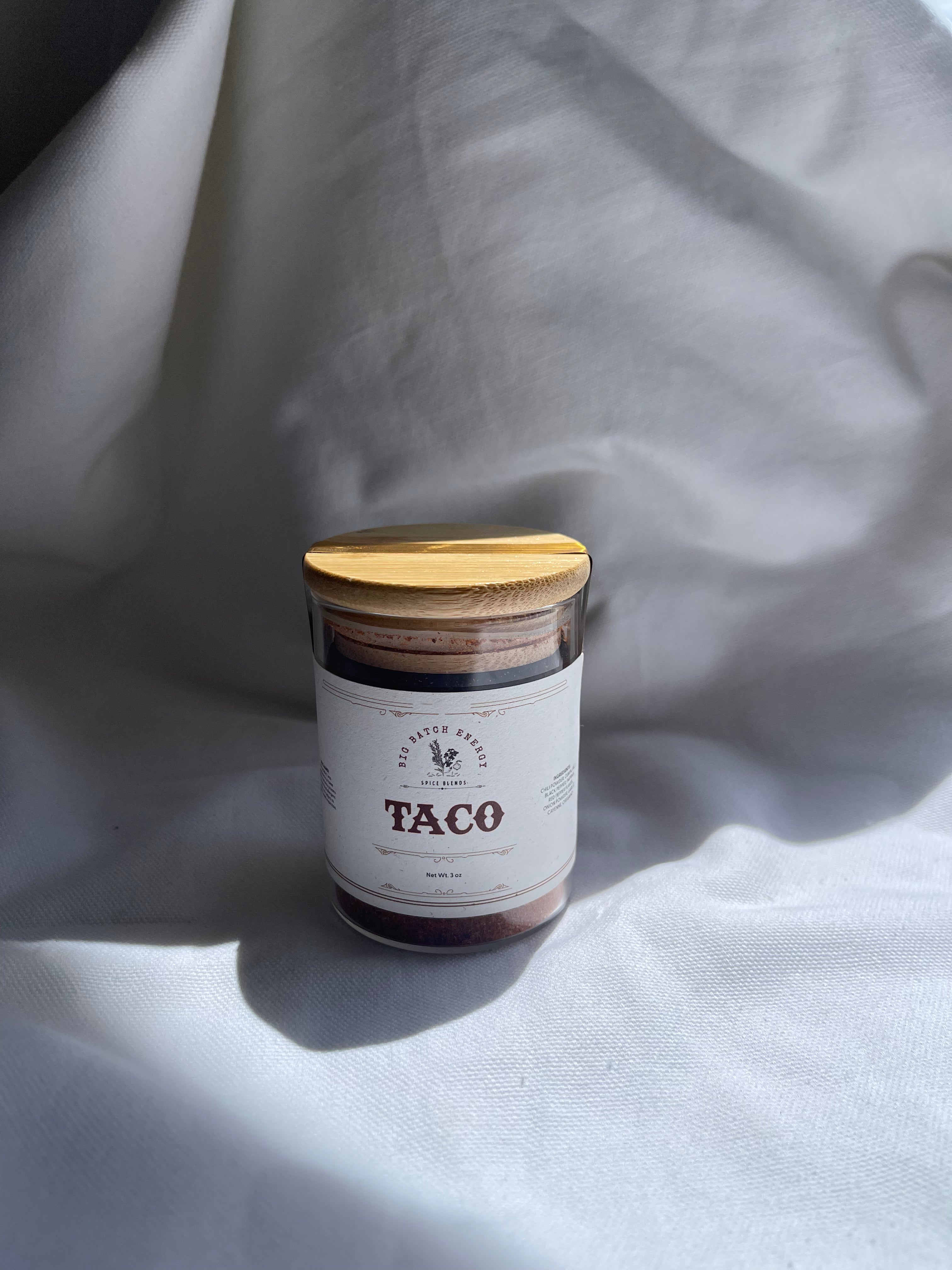 glass spice jars | multiple options