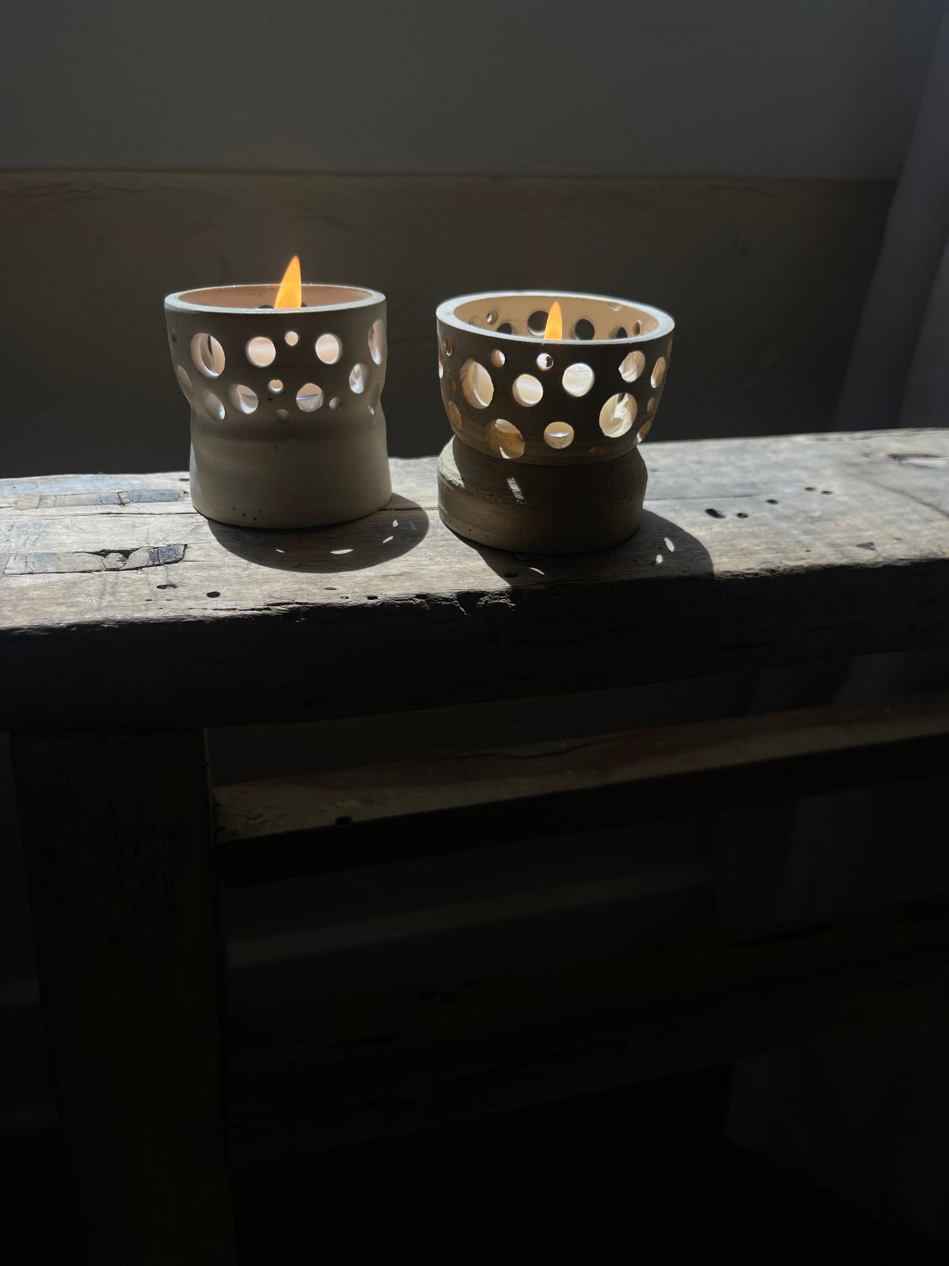 luminary tea light holders | multiple options