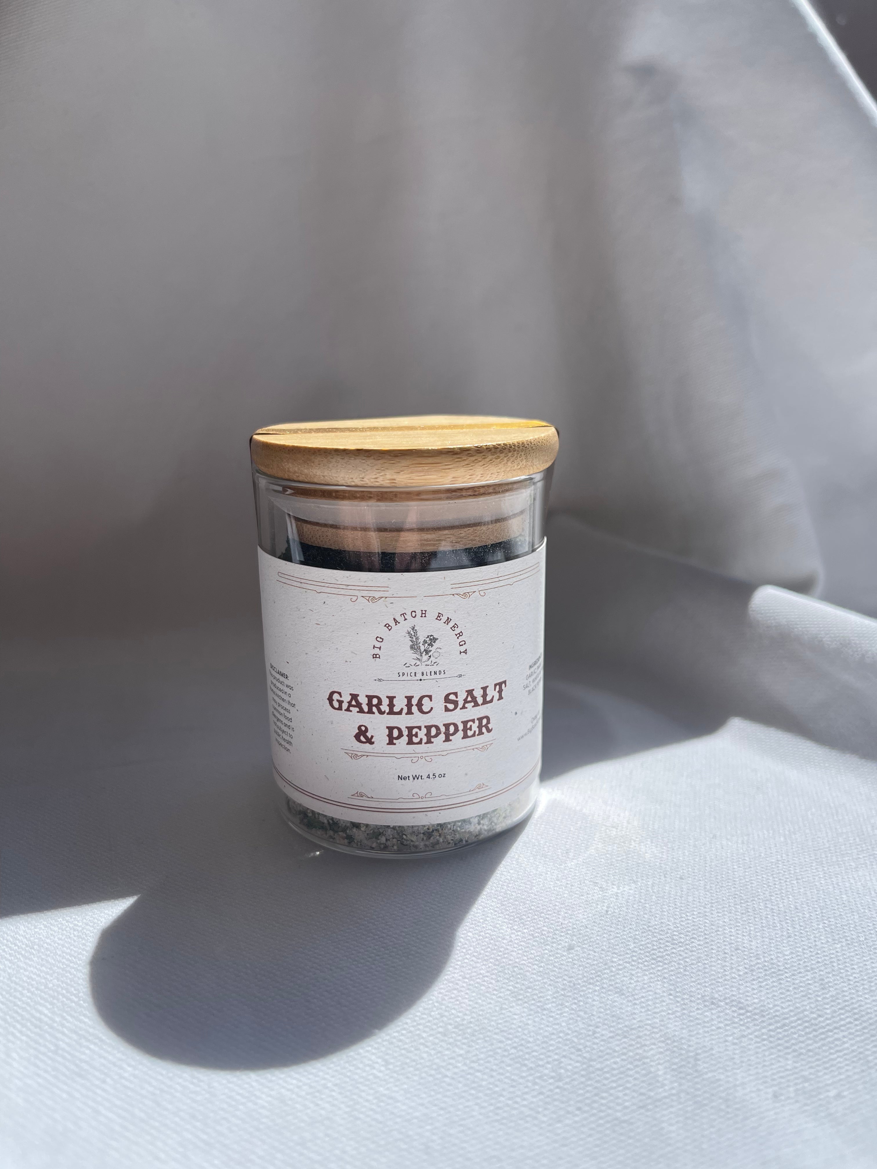 glass spice jars | multiple options