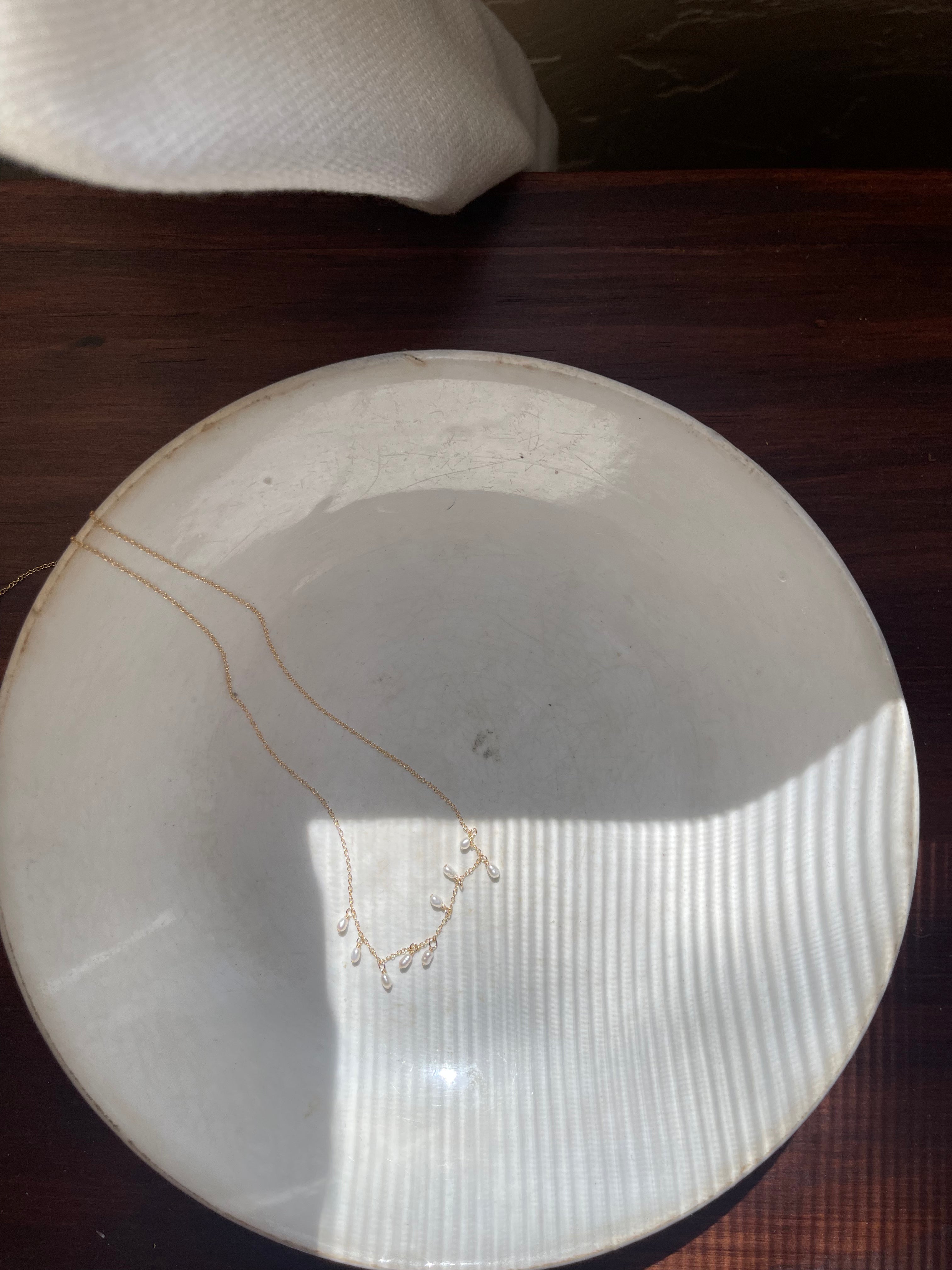 blanca necklace | gold