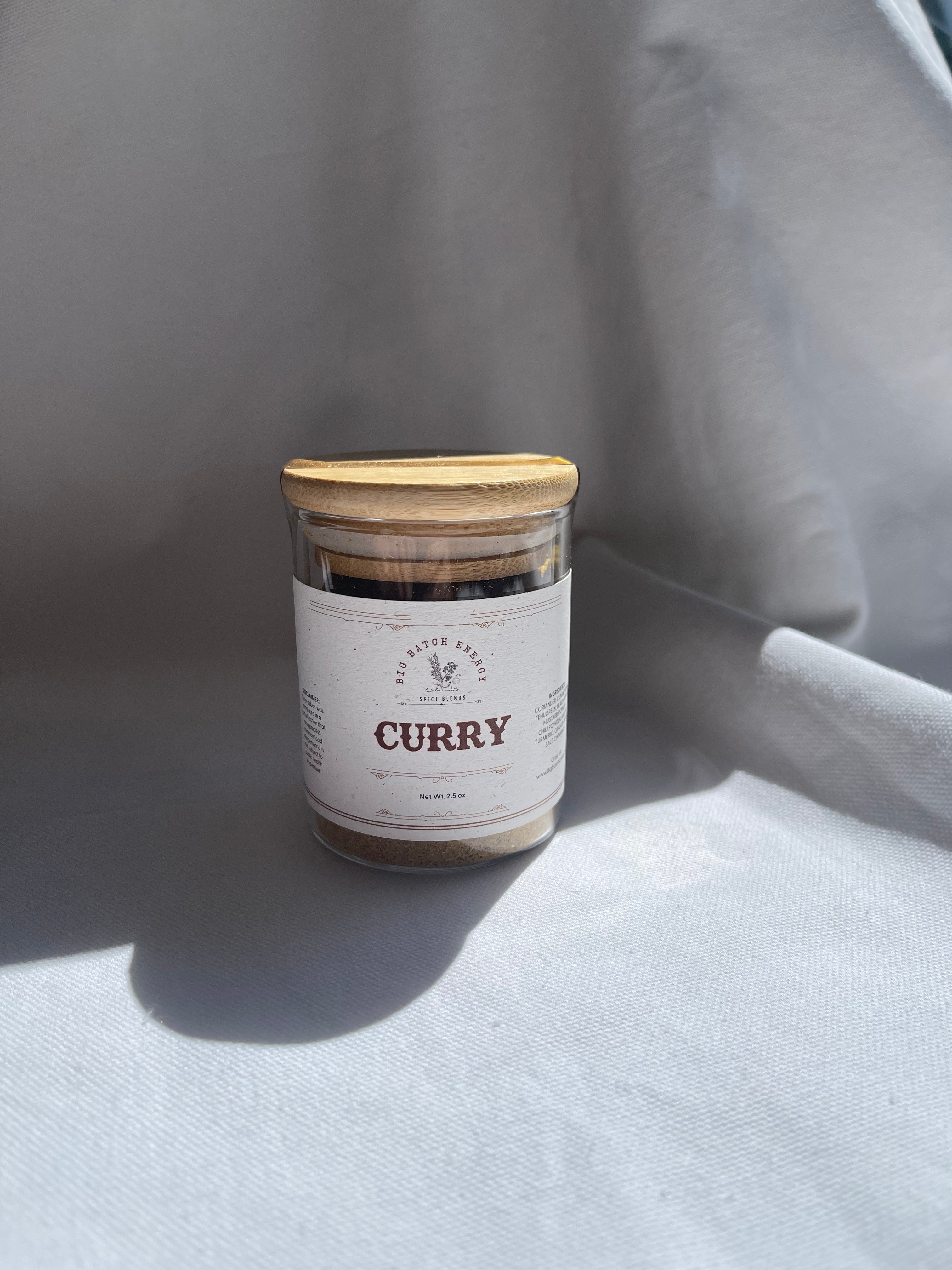 glass spice jars | multiple options