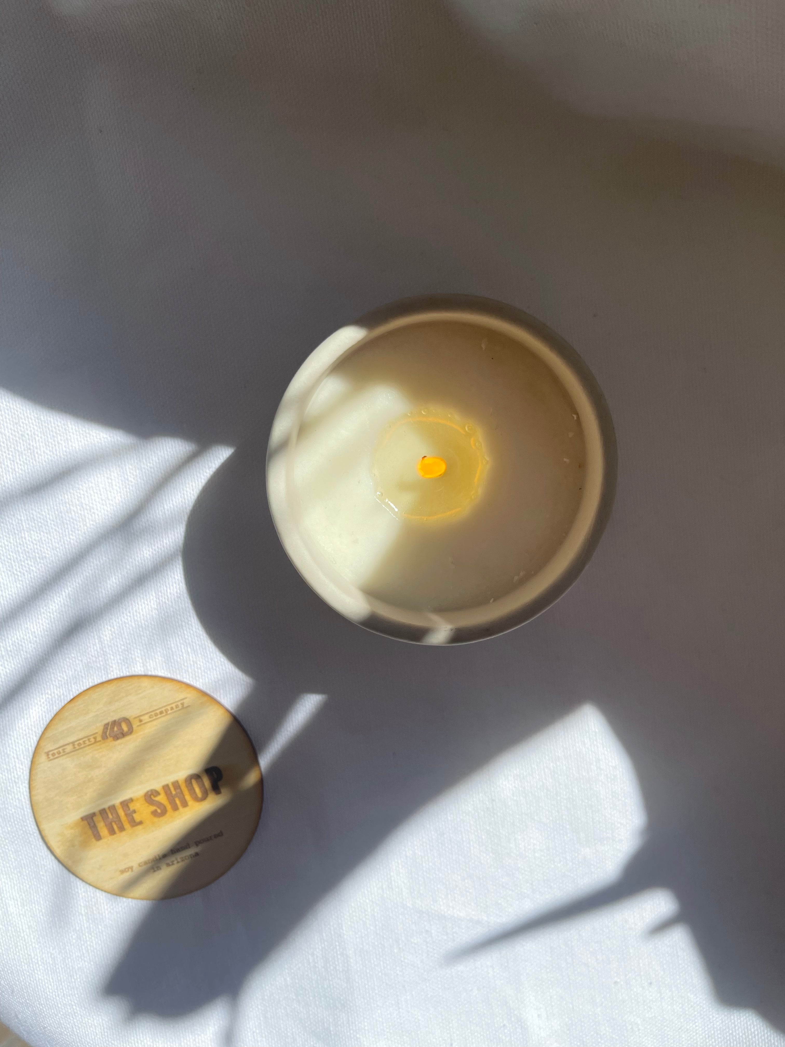 the shop candle | multiple options