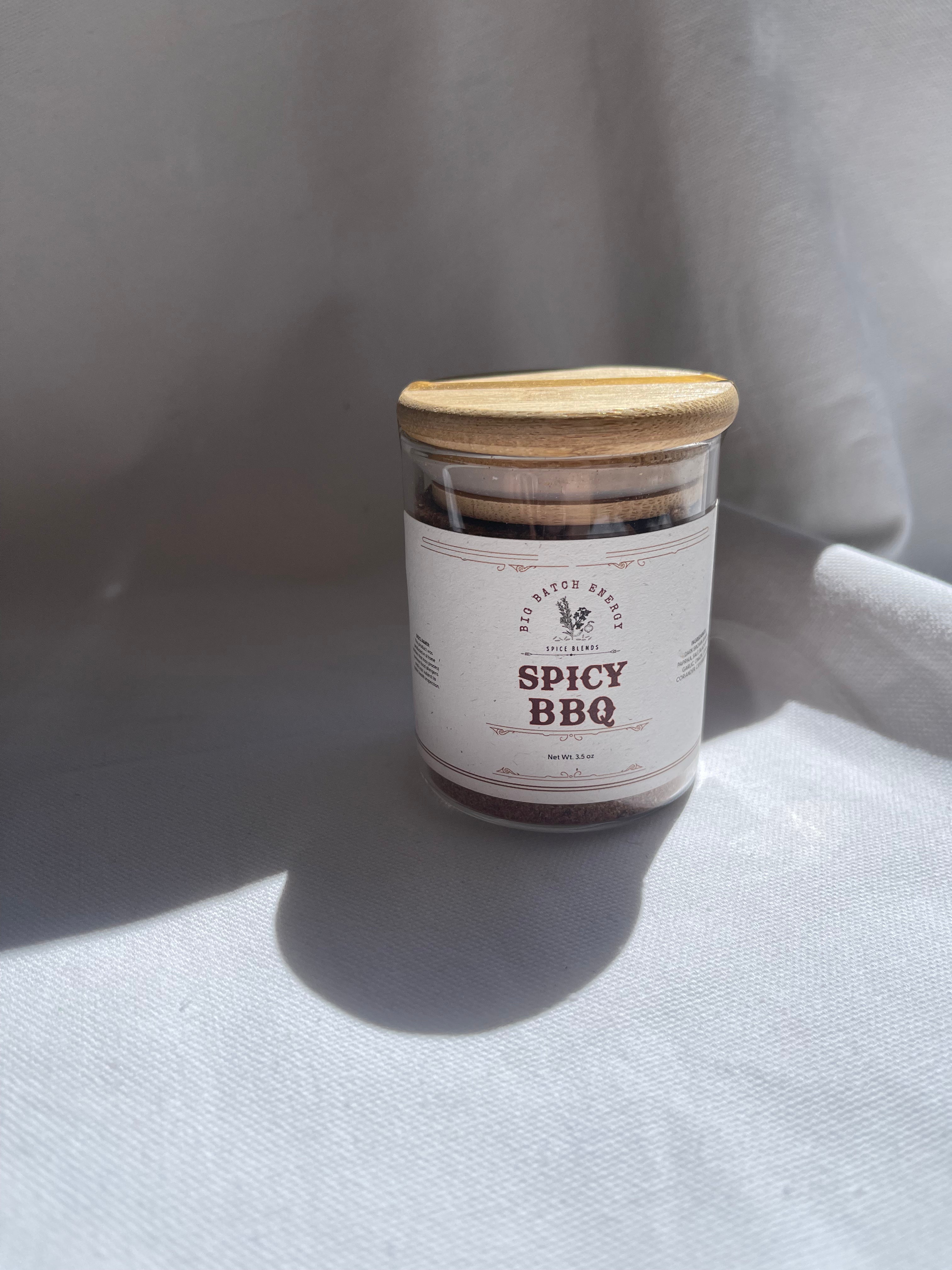 glass spice jars | multiple options