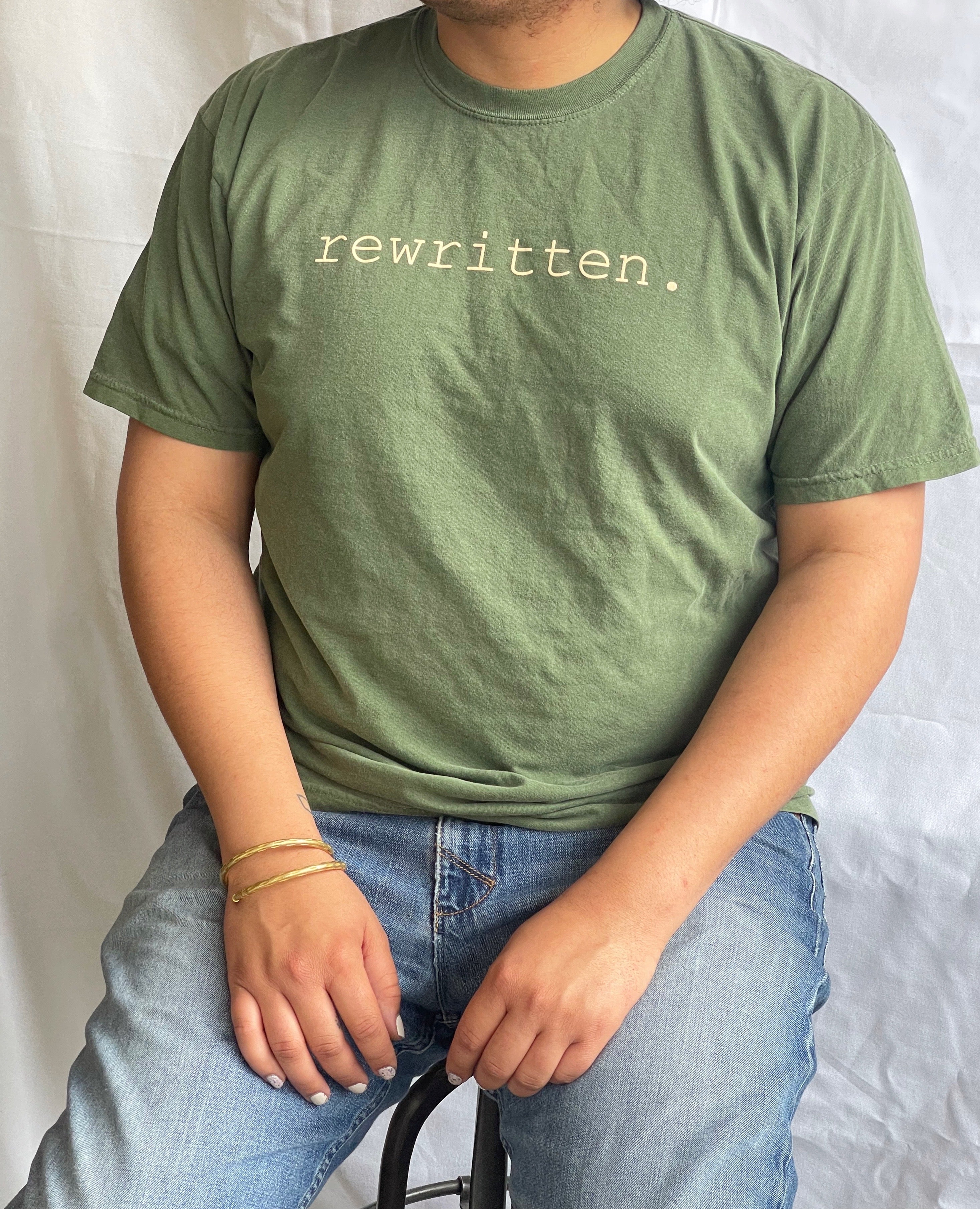 rewritten. unisex tee | multiple options