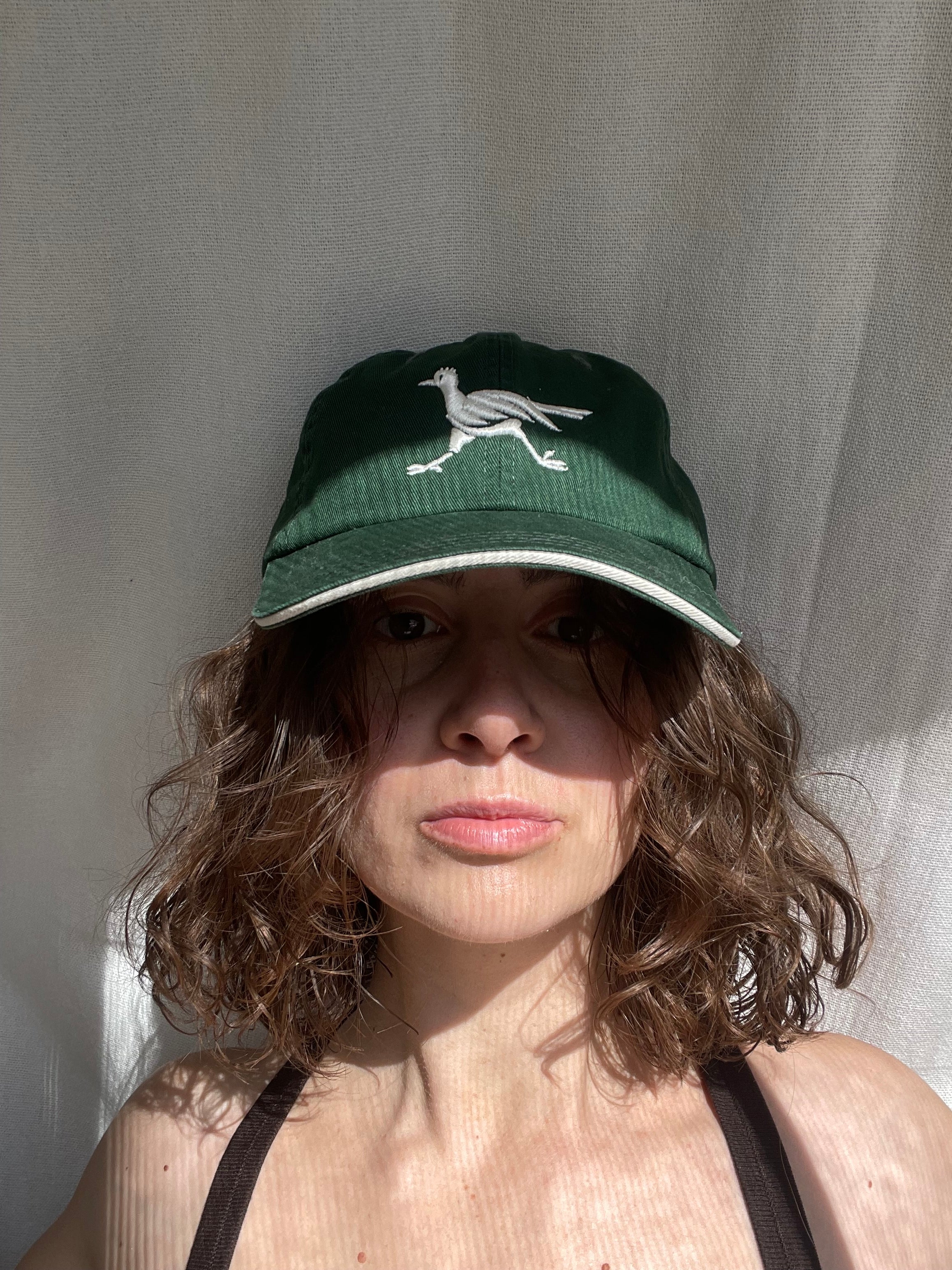 roadrunner hat | forest green