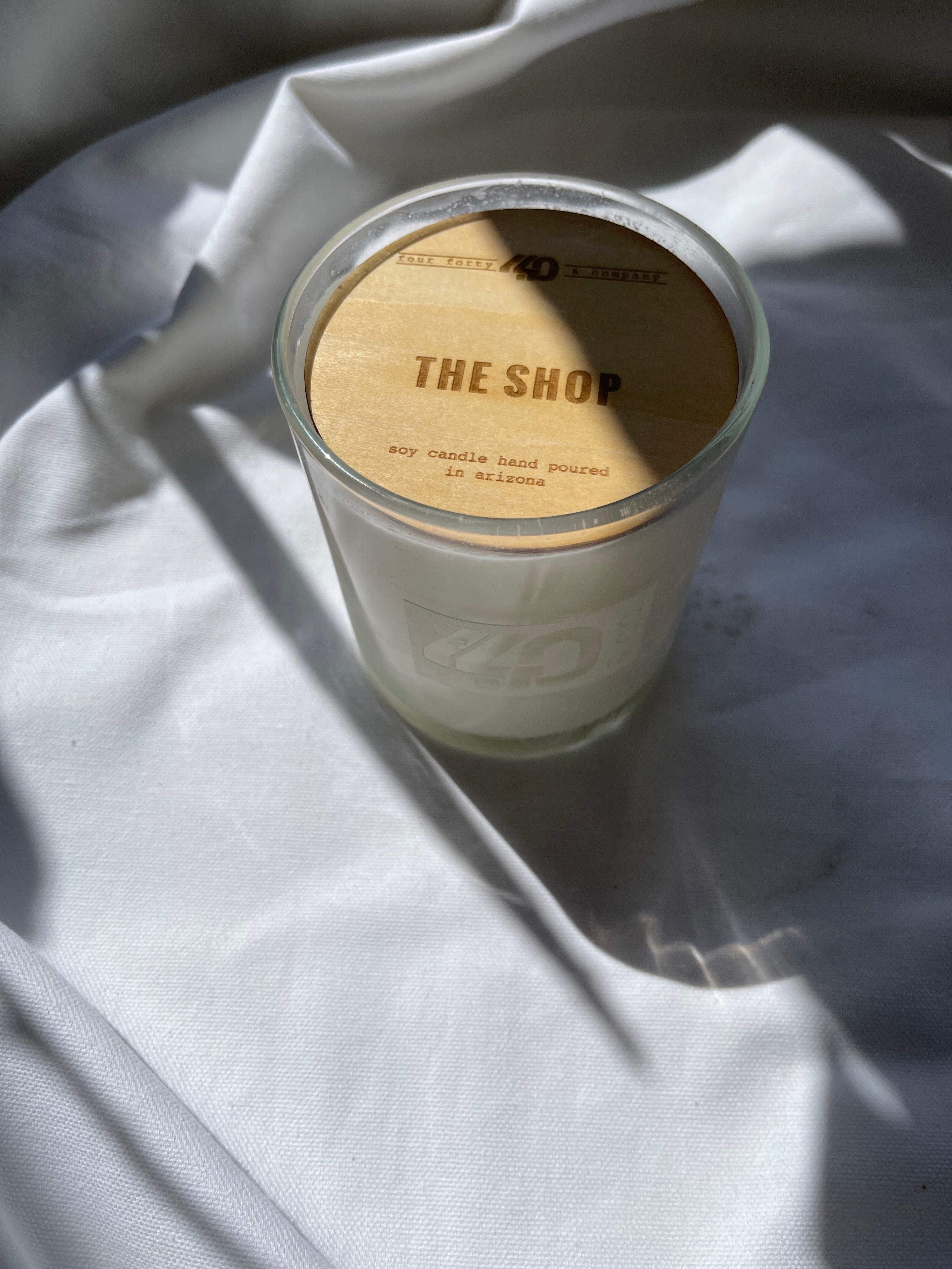 the shop candle | multiple options