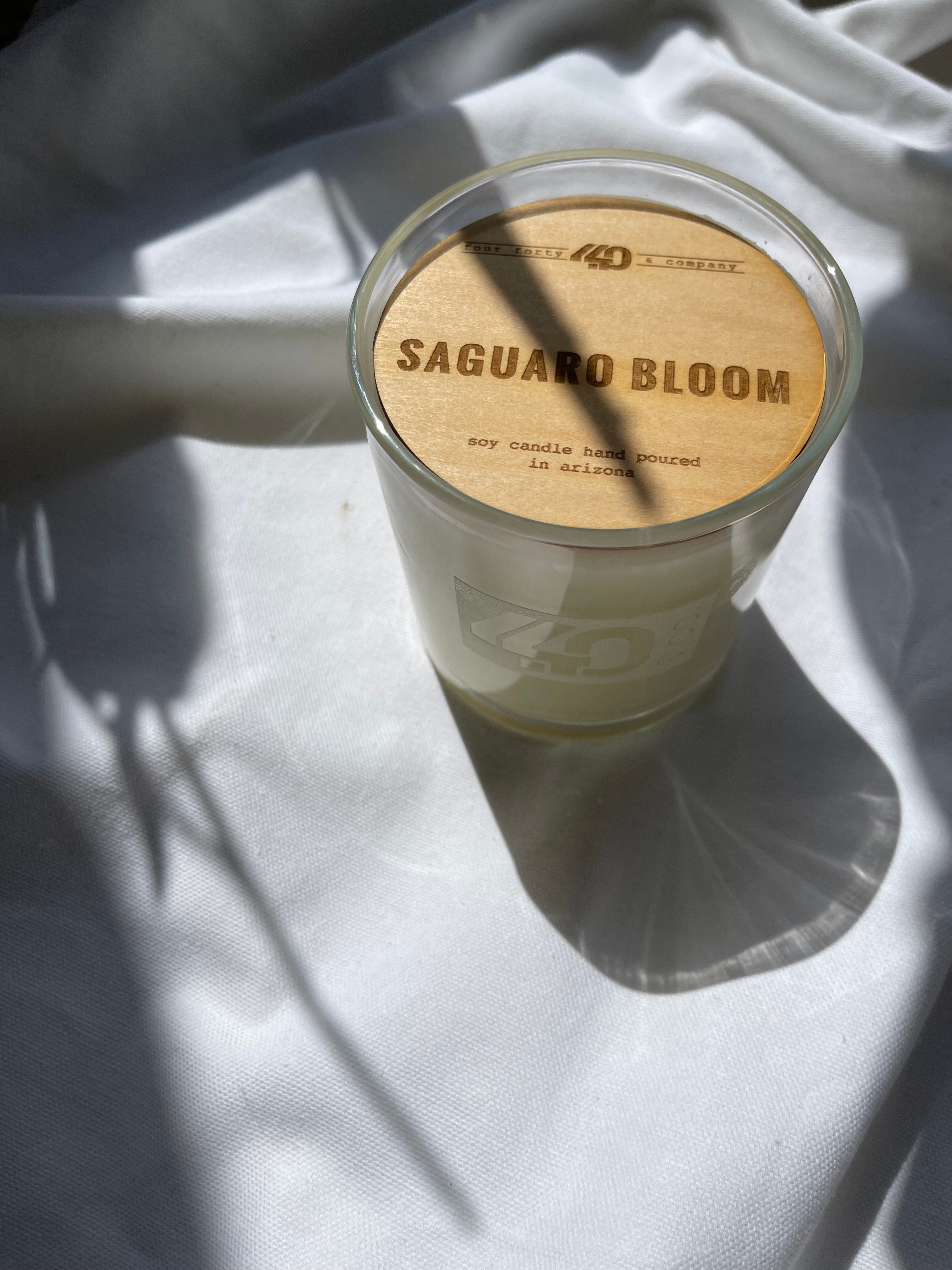 saguaro bloom candle | multiple options