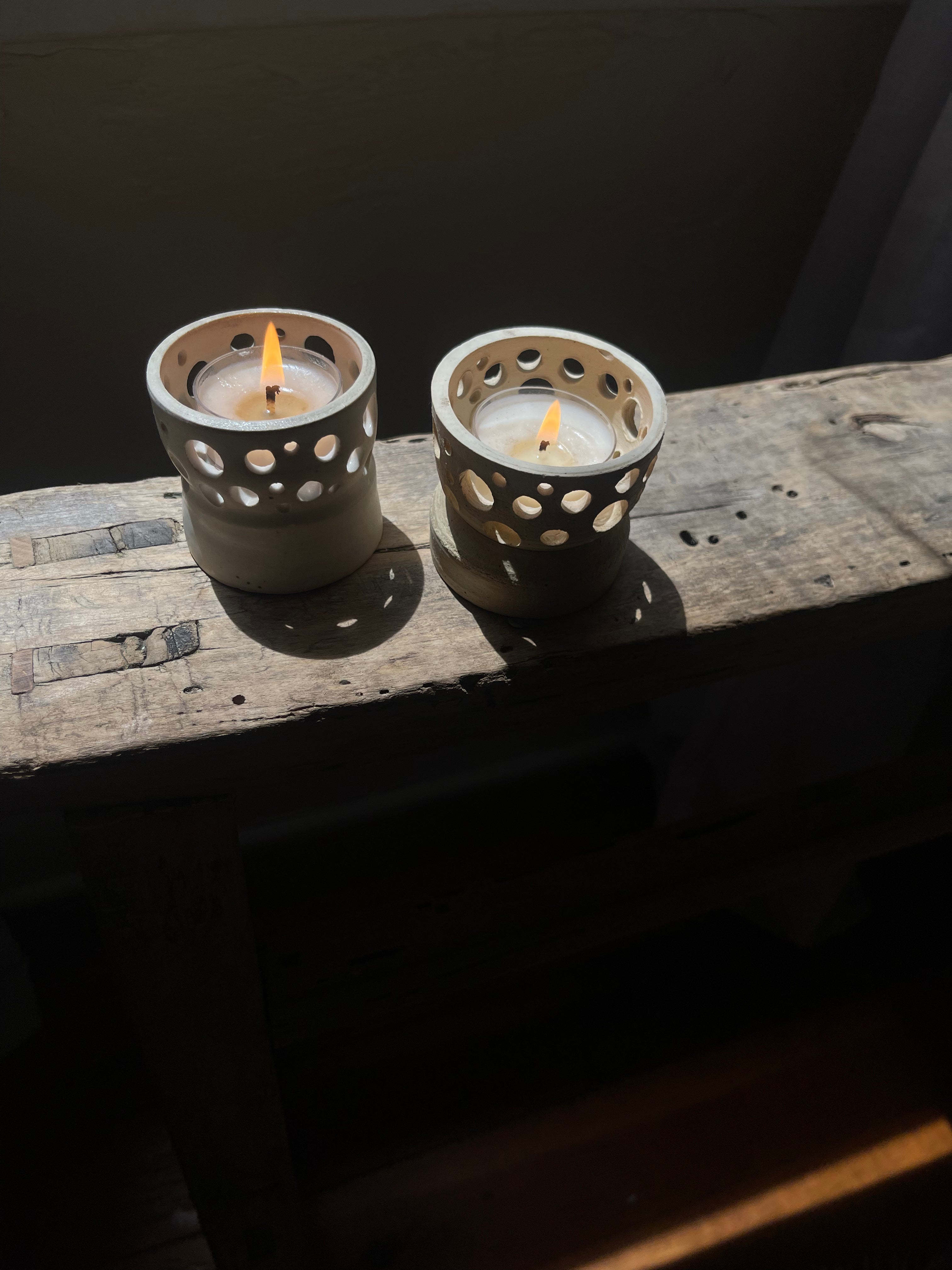 luminary tea light holders | multiple options