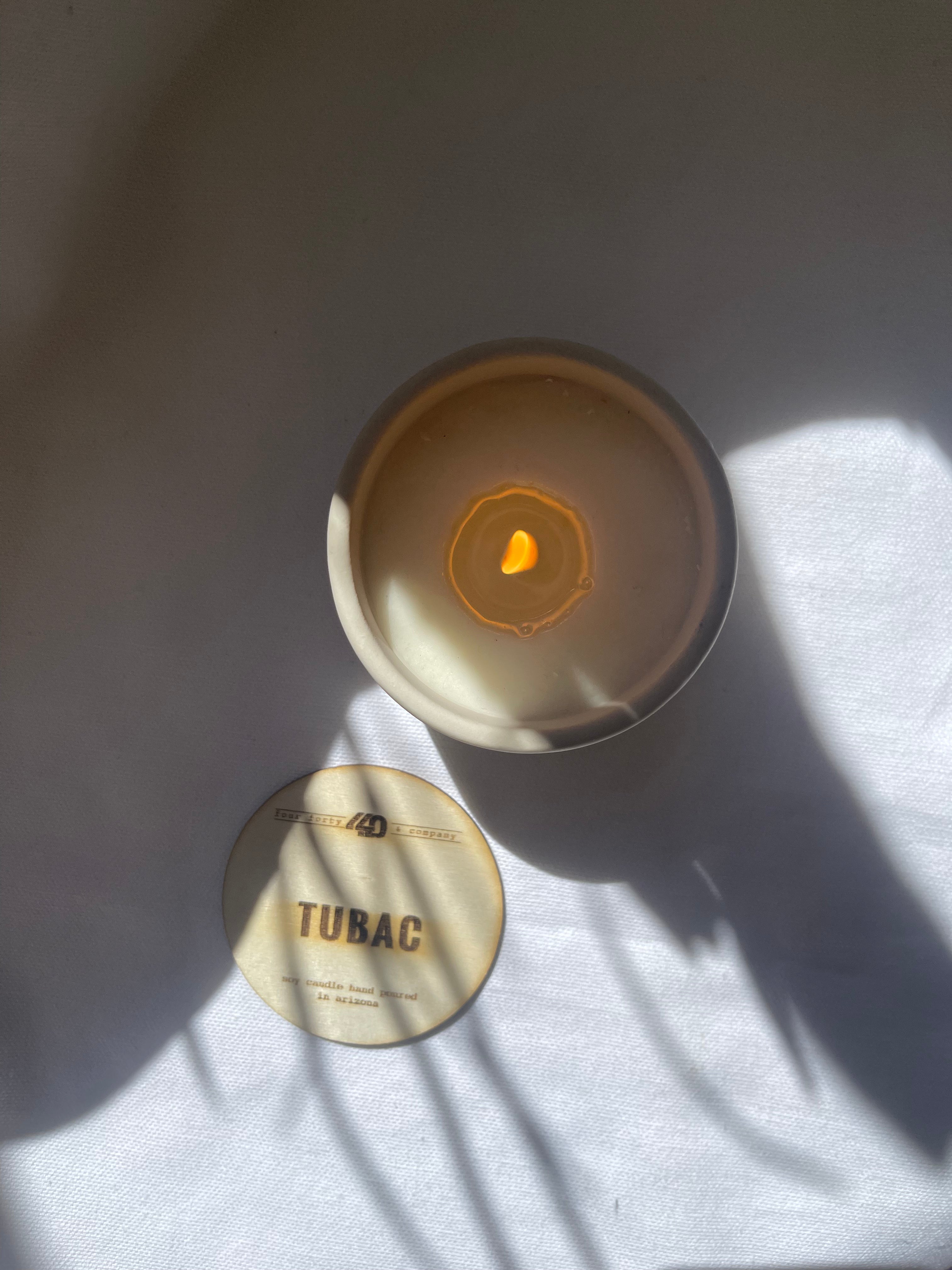 tubac candle | multiple options
